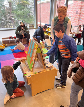 Linda and artist Umbrella Apart Together Day.jpg