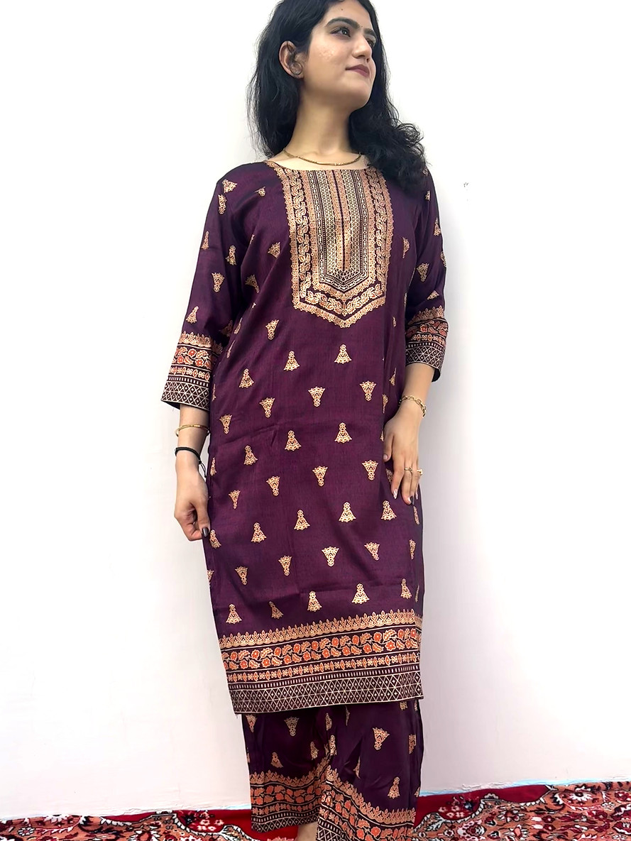 Kurta Set - Wine.jpeg