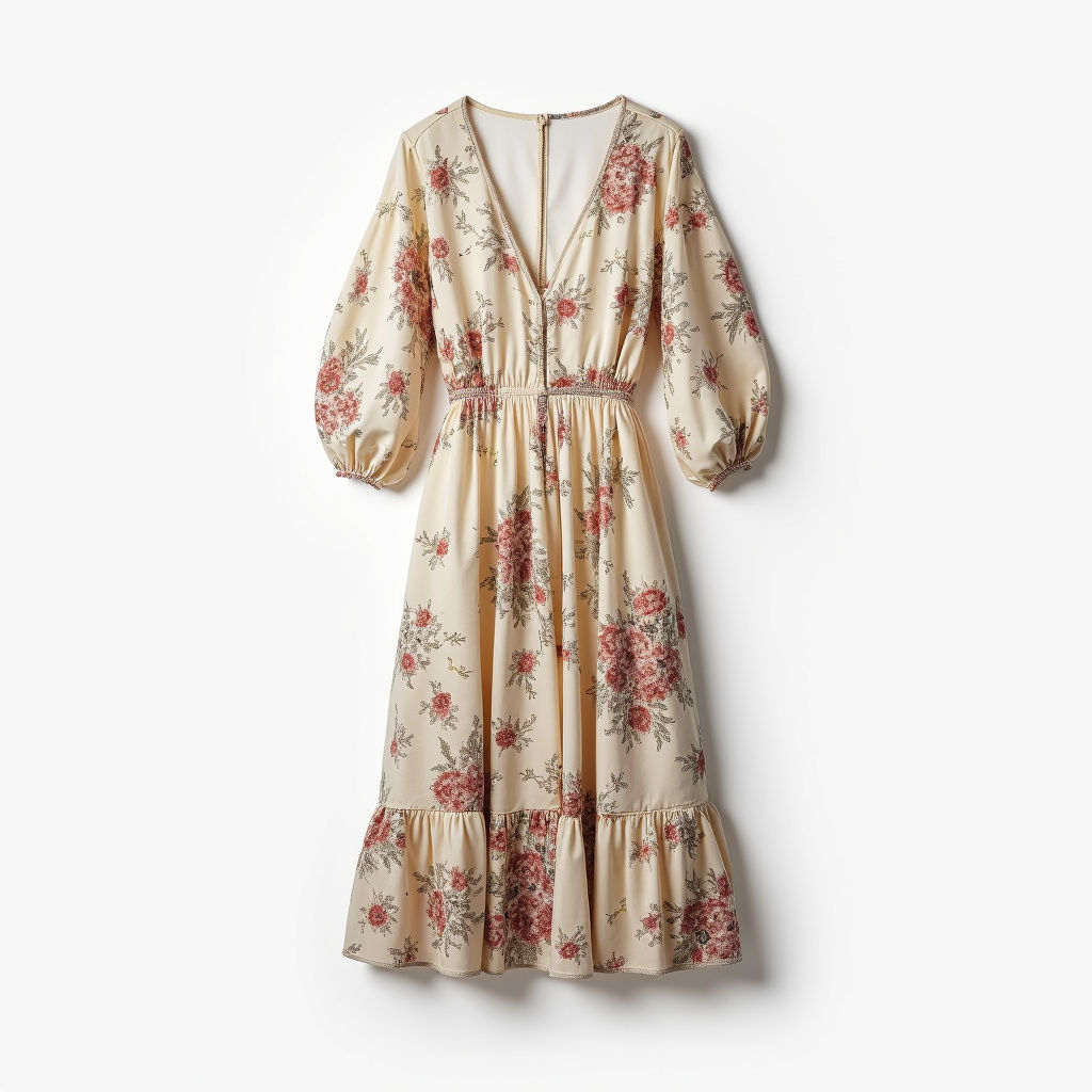 Georgette Floral Dress