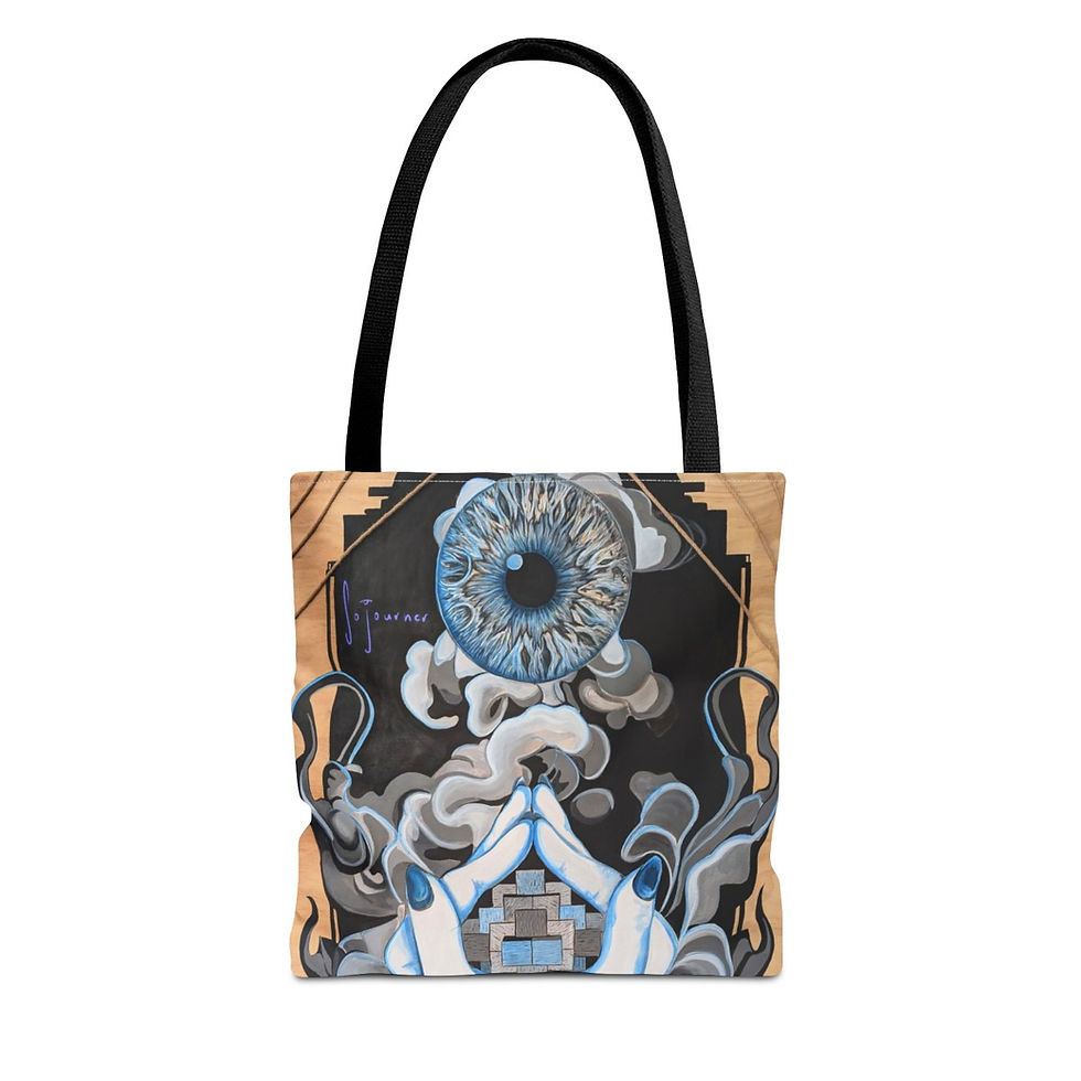 Thumbnail: “Artist prayer” Tote Bag (AOP)