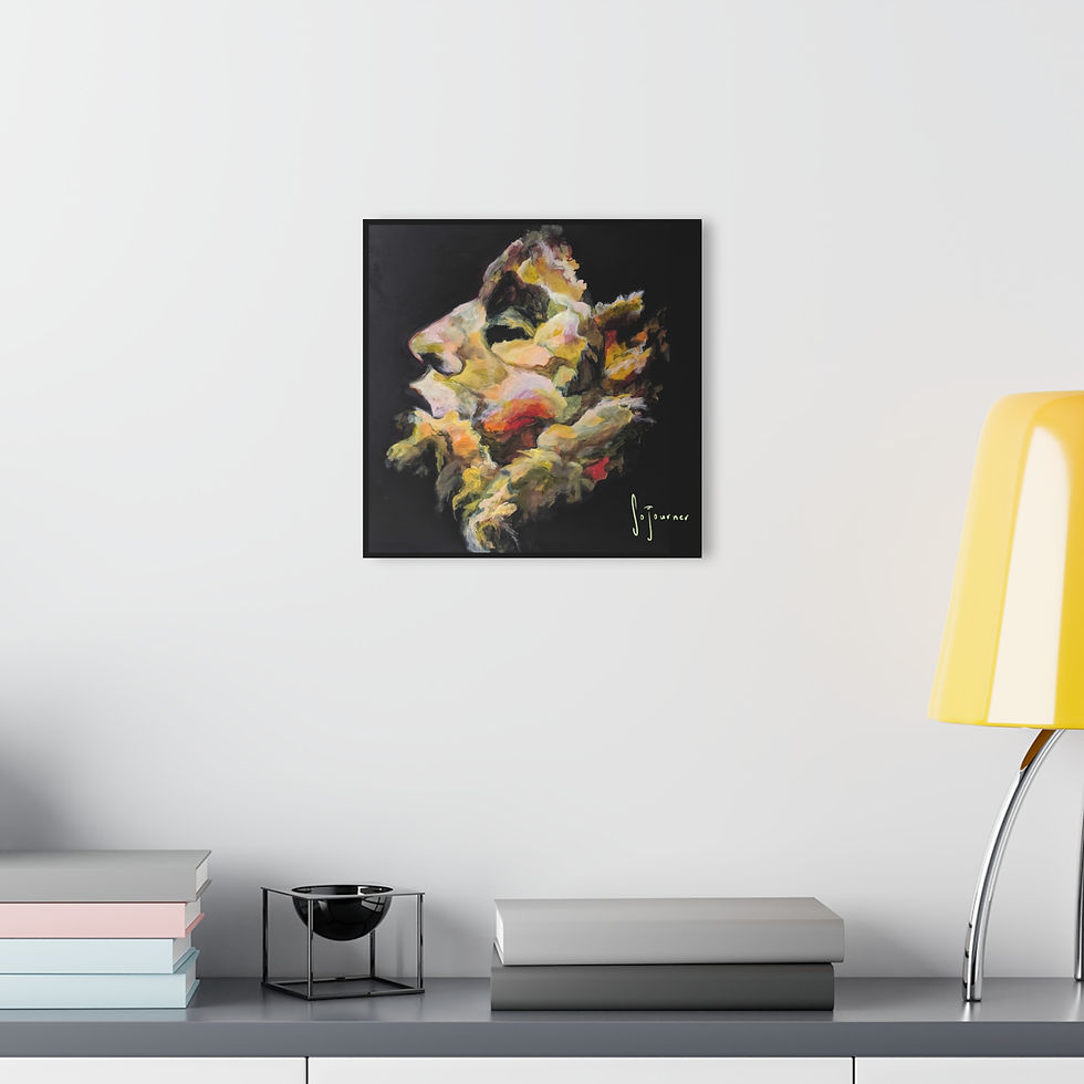 Thumbnail: Vibrant Acrylic Art Print - Unique Gift for Art Lovers, Abstract, Elegant