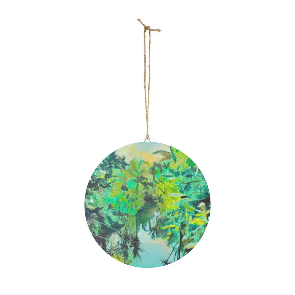 Thumbnail: Wood print “Jungle Song”