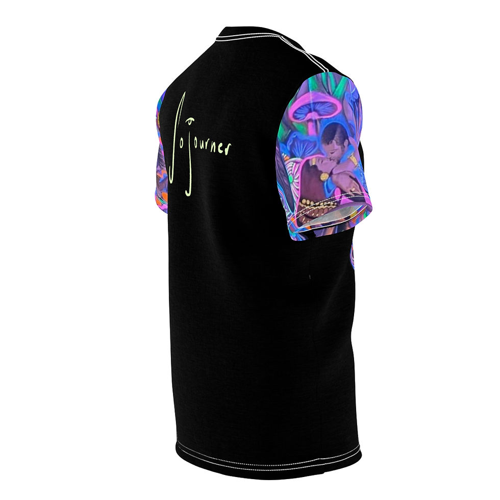 Thumbnail: Modern Hamsa Unisex Cut & Sew Tee (AOP)
