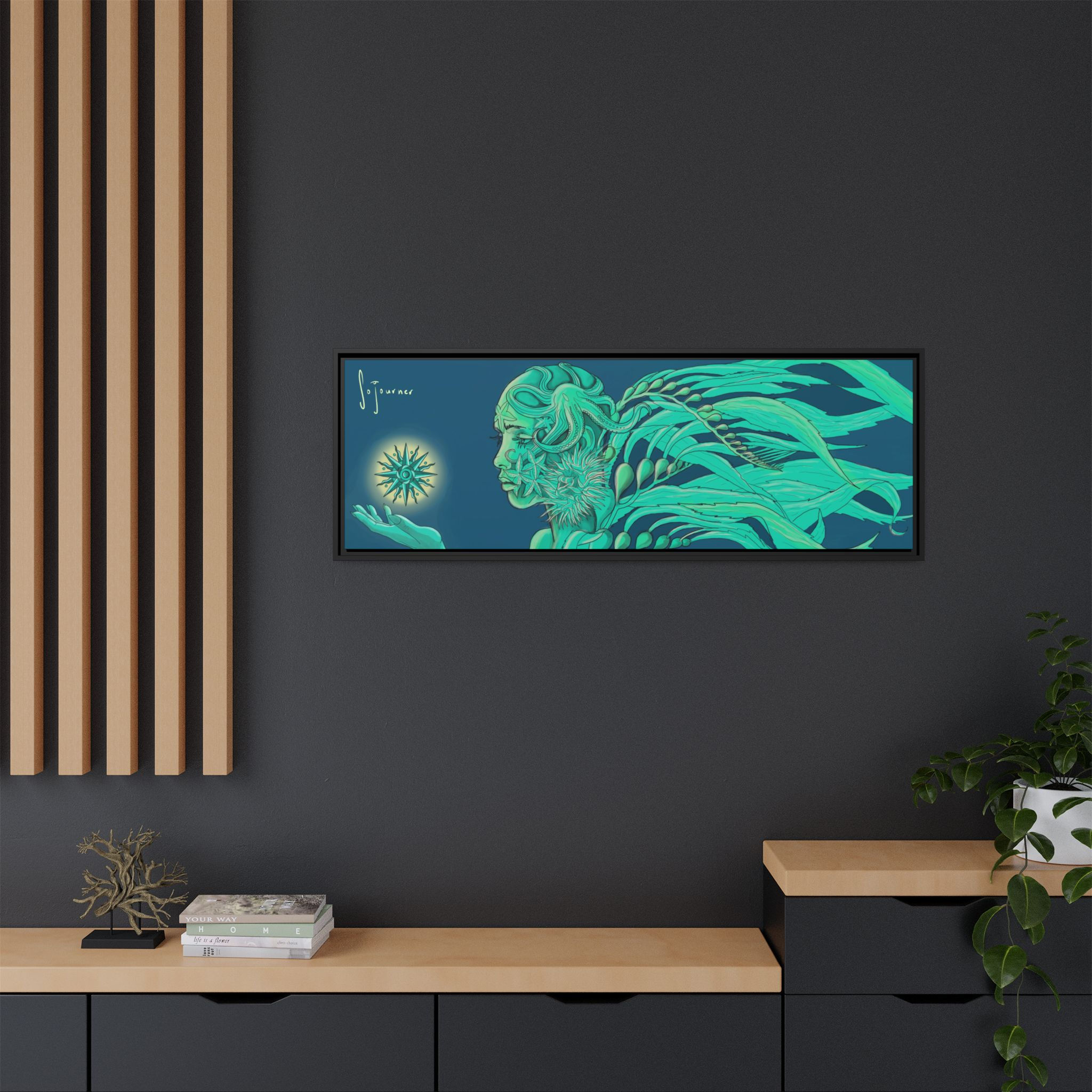 Framed Matte Canvas Art — The Source