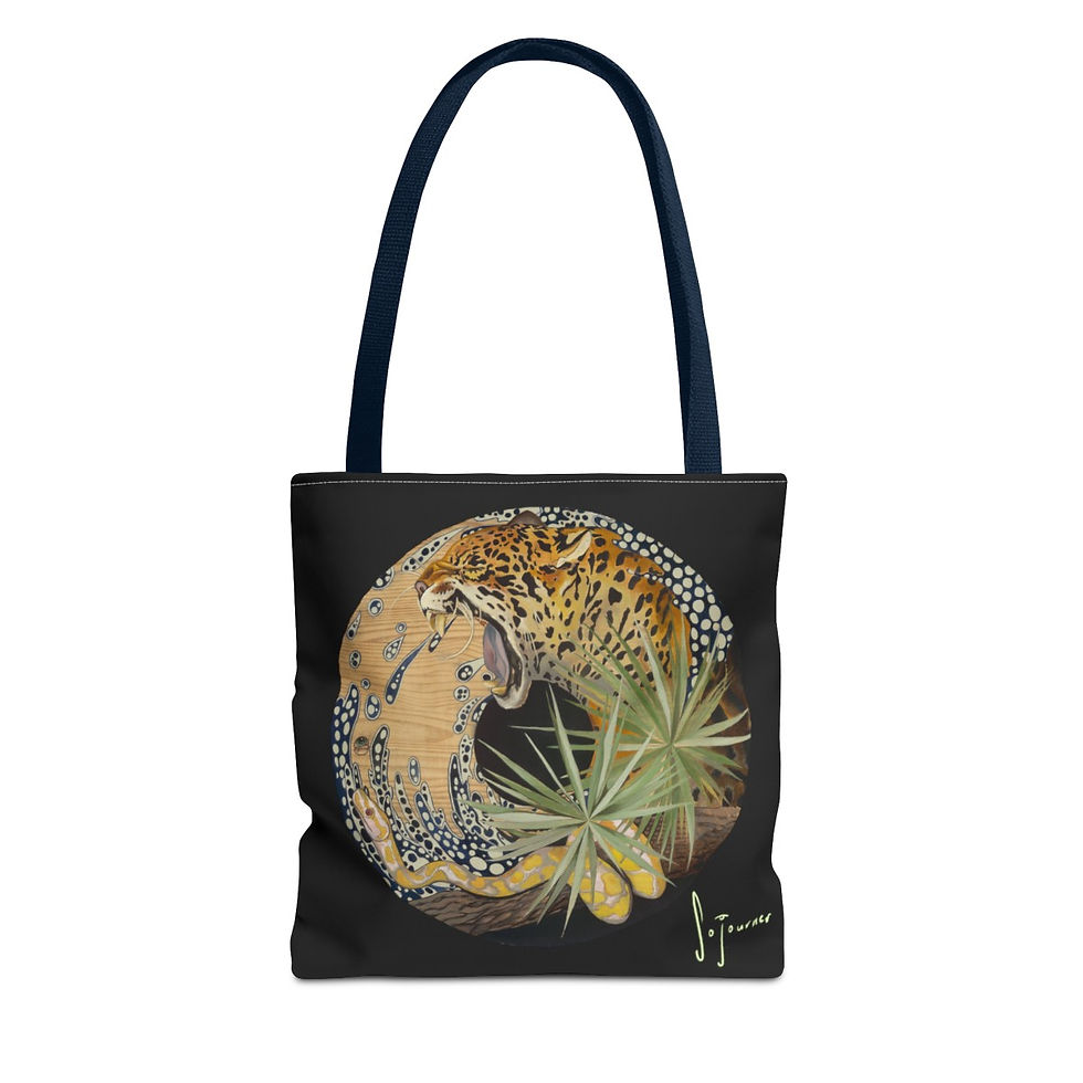 Thumbnail: Tote Bag (AOP) “ancestral iris”