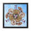 Thumbnail: Mushroom mandala Gallery Canvas Wraps, Square Frame