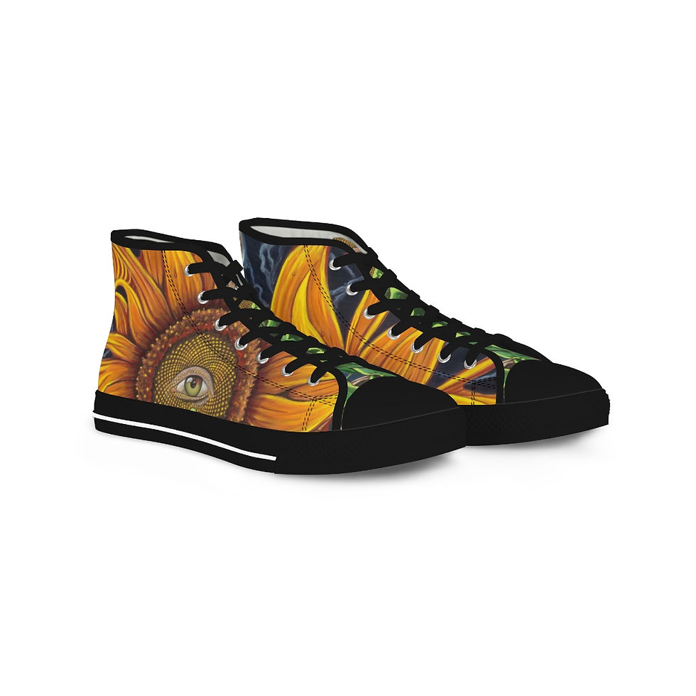 Thumbnail: Men's High Top Sneakers-‘Devotion’