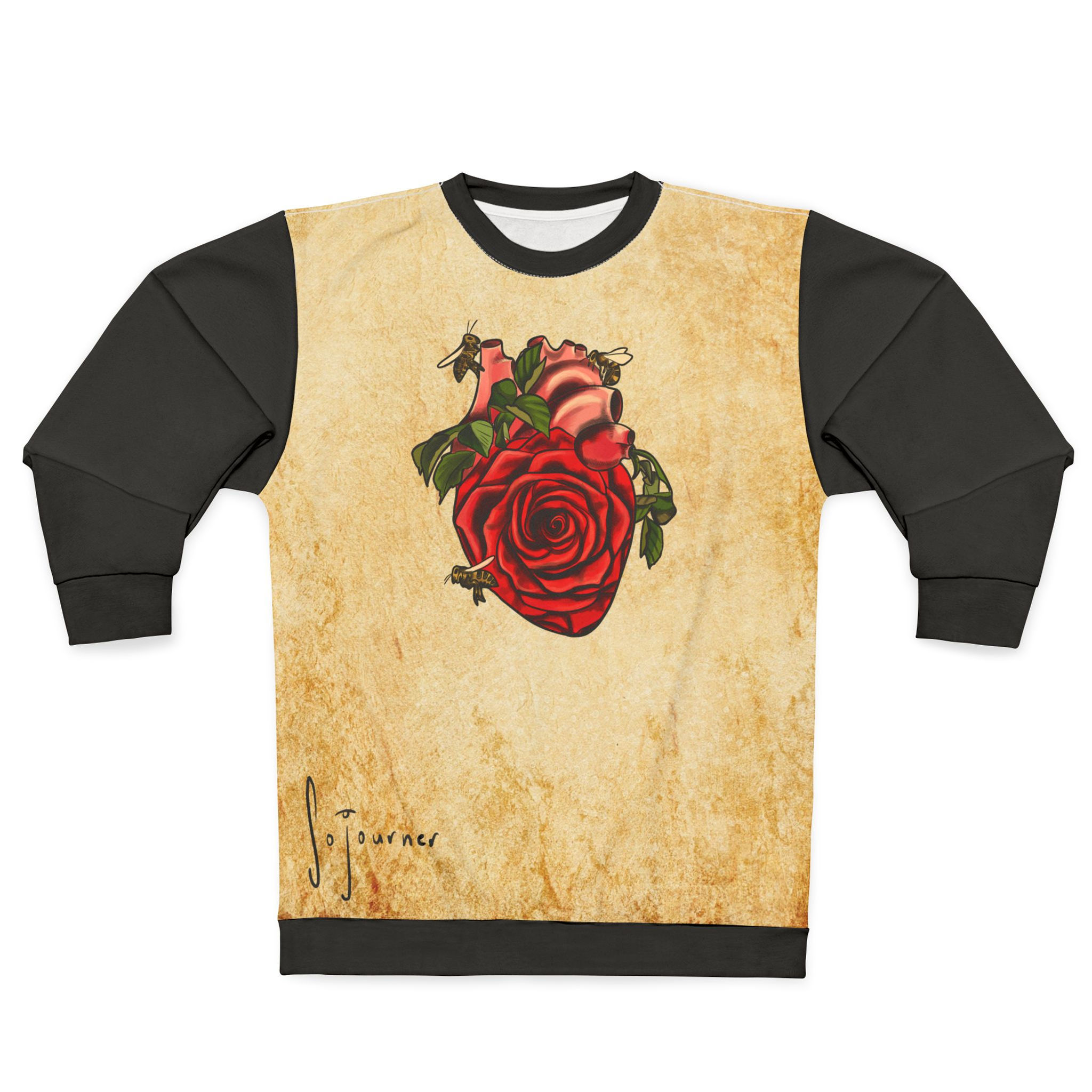 Love Pollinator Unisex Sweatshirt (AOP)