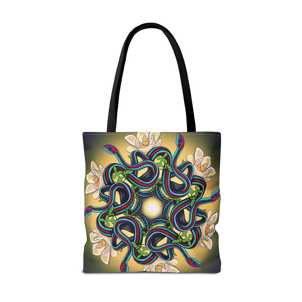 Thumbnail: Snake mandala Tote Bag (AOP)