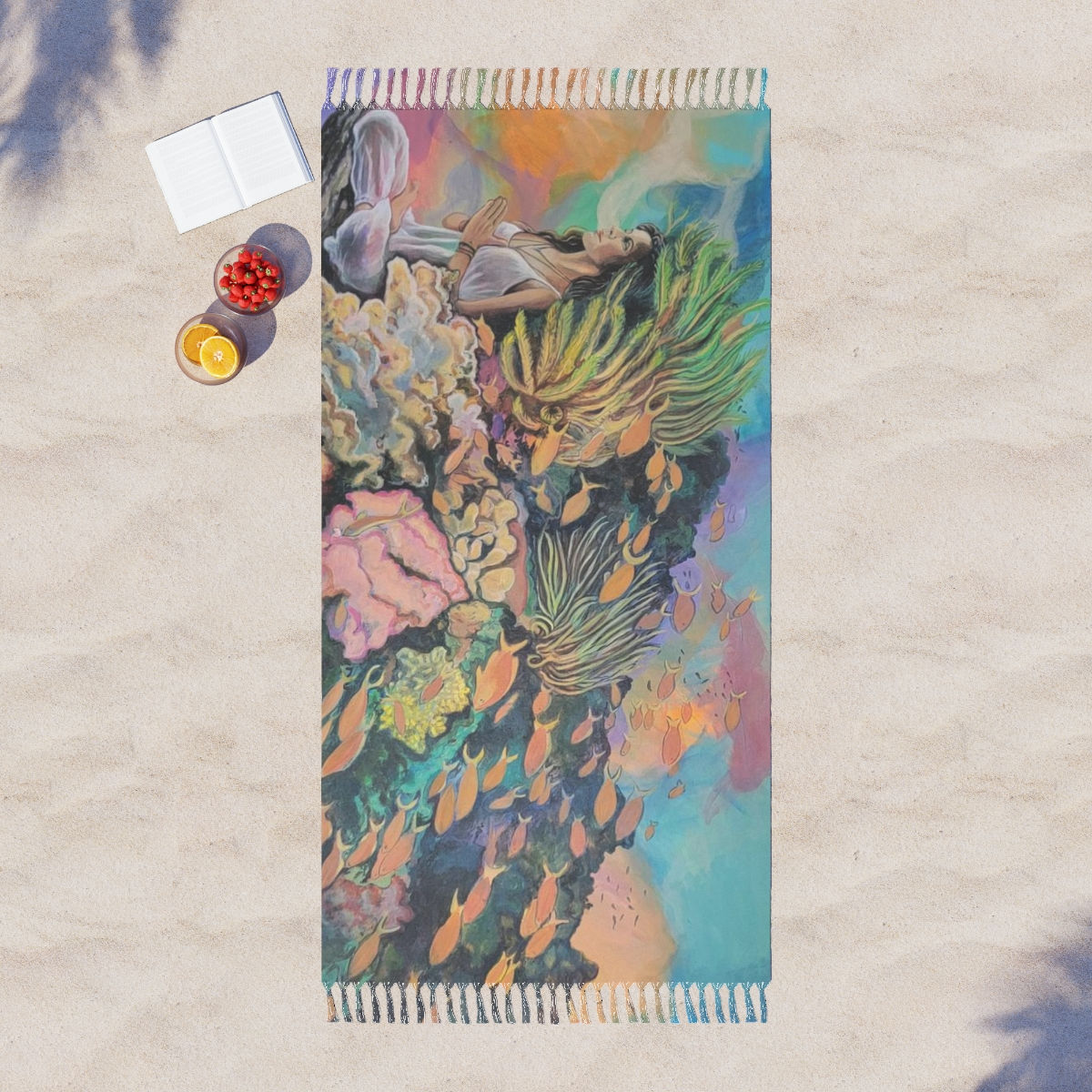 “Heal” Boho Beach Cloth