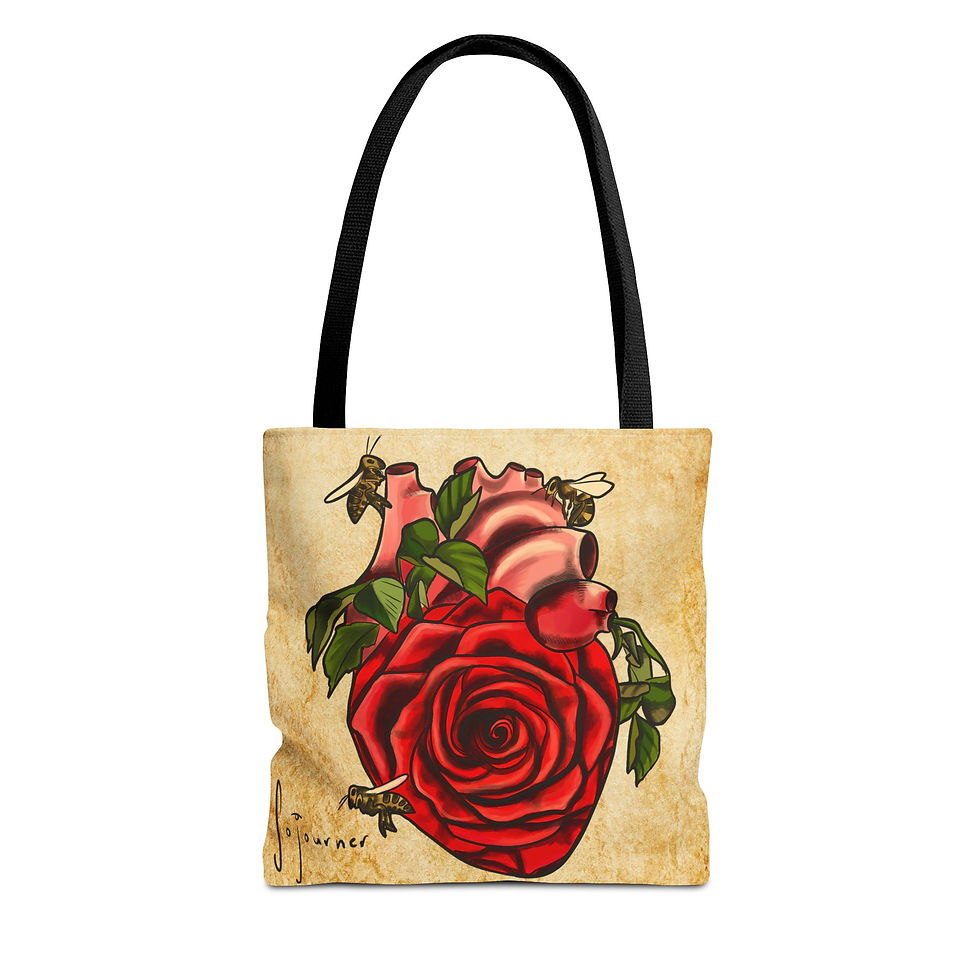 Love Pollinator Tote Bag (AOP)
