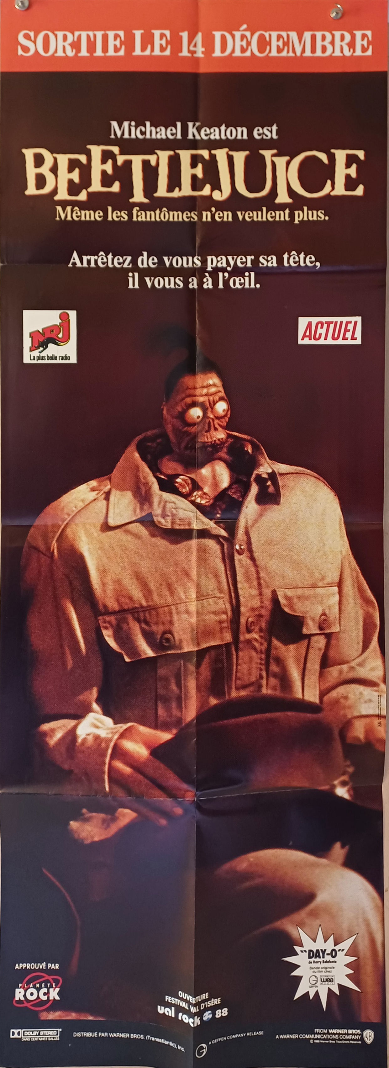 Affiche Beetlejuice 60x160cm modèle1