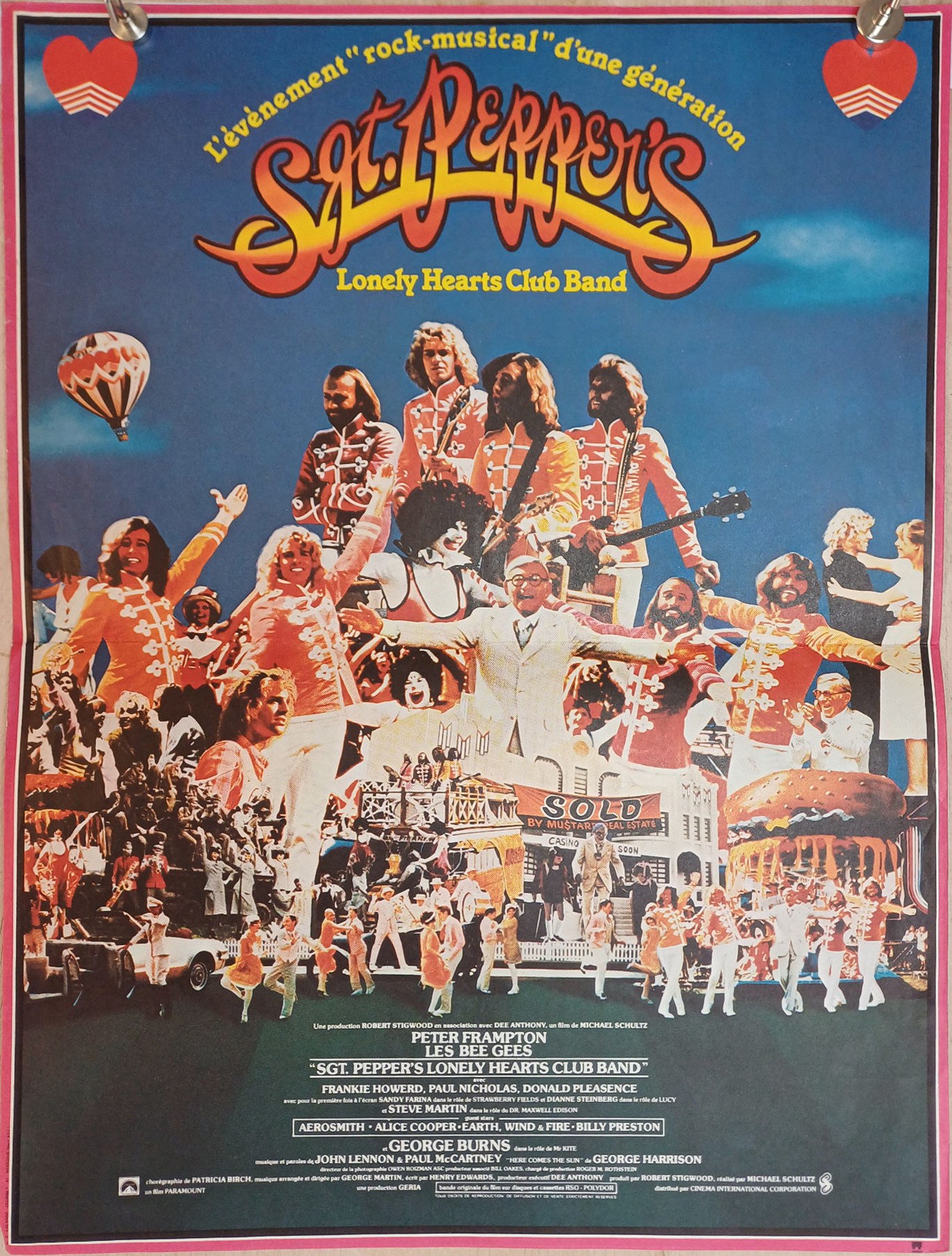 Affiche originale Sgt peppers