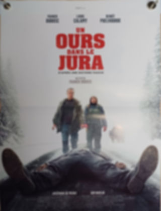 Affiche un ours dans le Jura 40x60cm