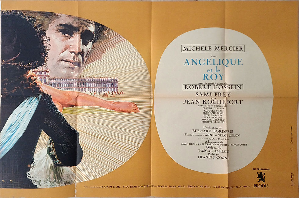 Miniature : ANGELIQUE ET LE ROY  - Affiche de cinéma - 220x70cm. - 1965