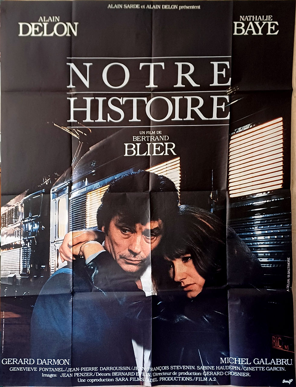 NOTRE HISTOIRE - Affiche de cinéma - 120x160cm. - 1984