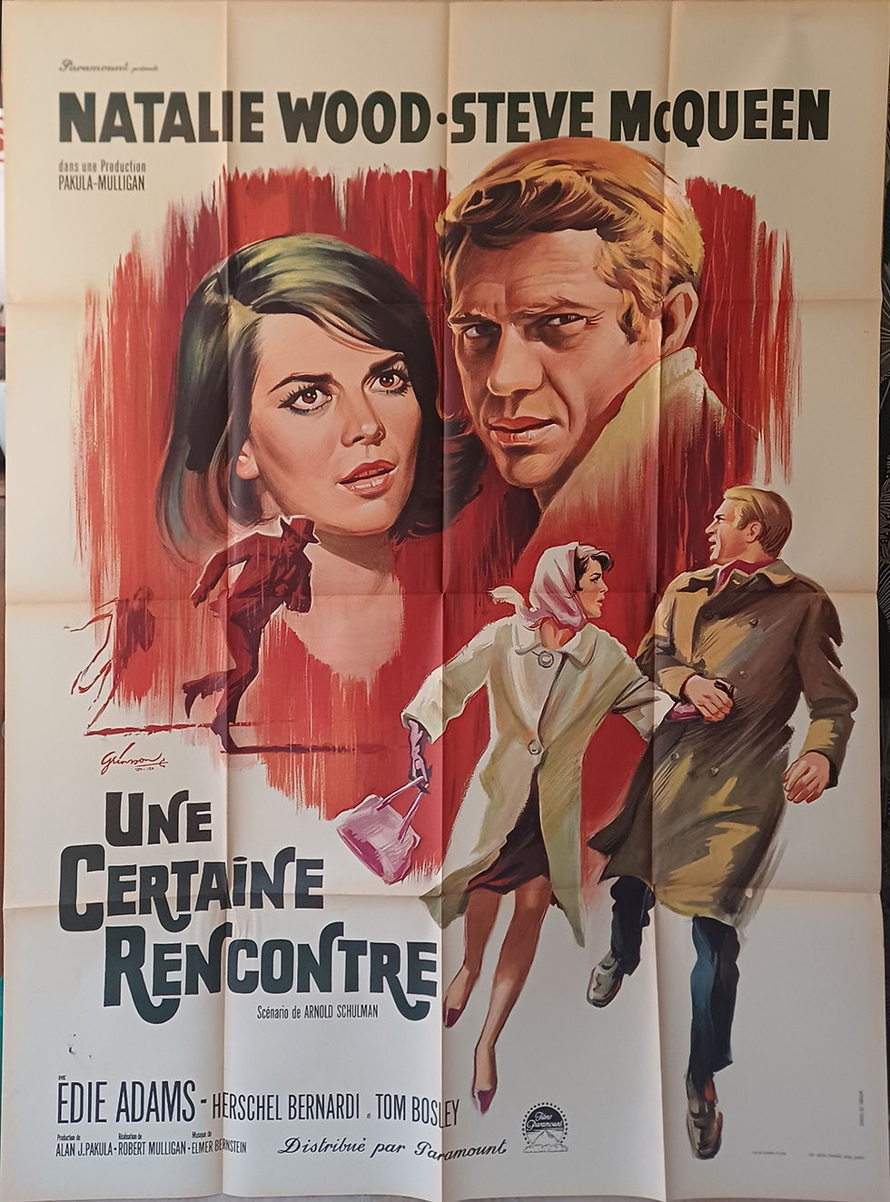 UNE CERTAINE RENCONTRE - Affiche de cinéma - 120x160cm. - 1964