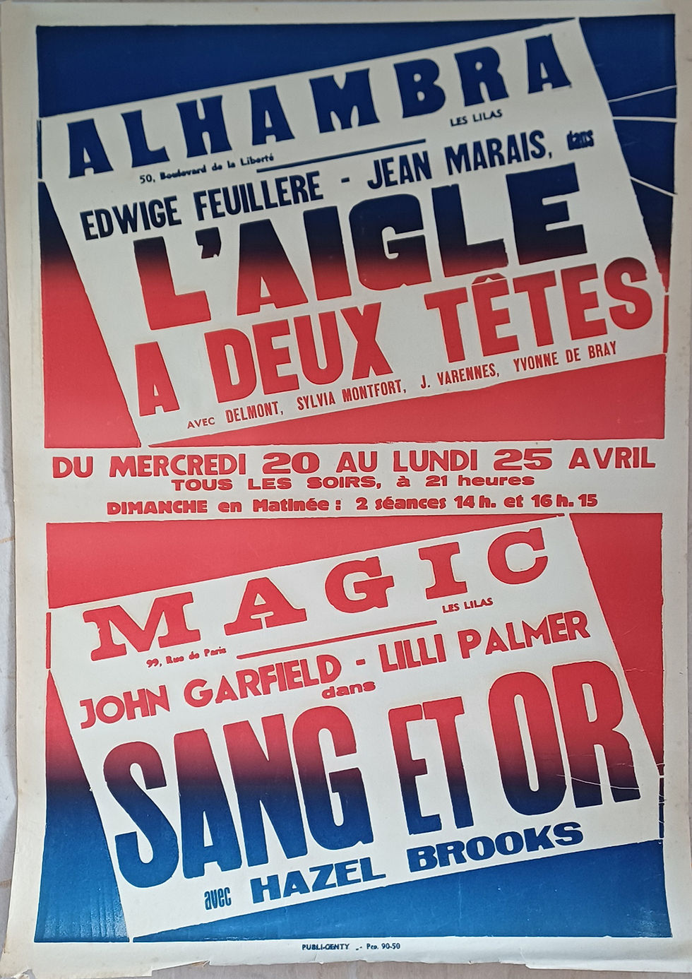 Affiche cinéma