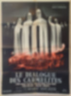 Dialogue des Carmélites (le) - Affiche de cinéma - 80x120cm - 1963