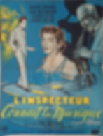 Inspecteur connait la musique (l') - Affiche de cinéma - 60x80cm - 1956