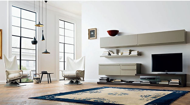 Soggiorno moderno arredamento completo