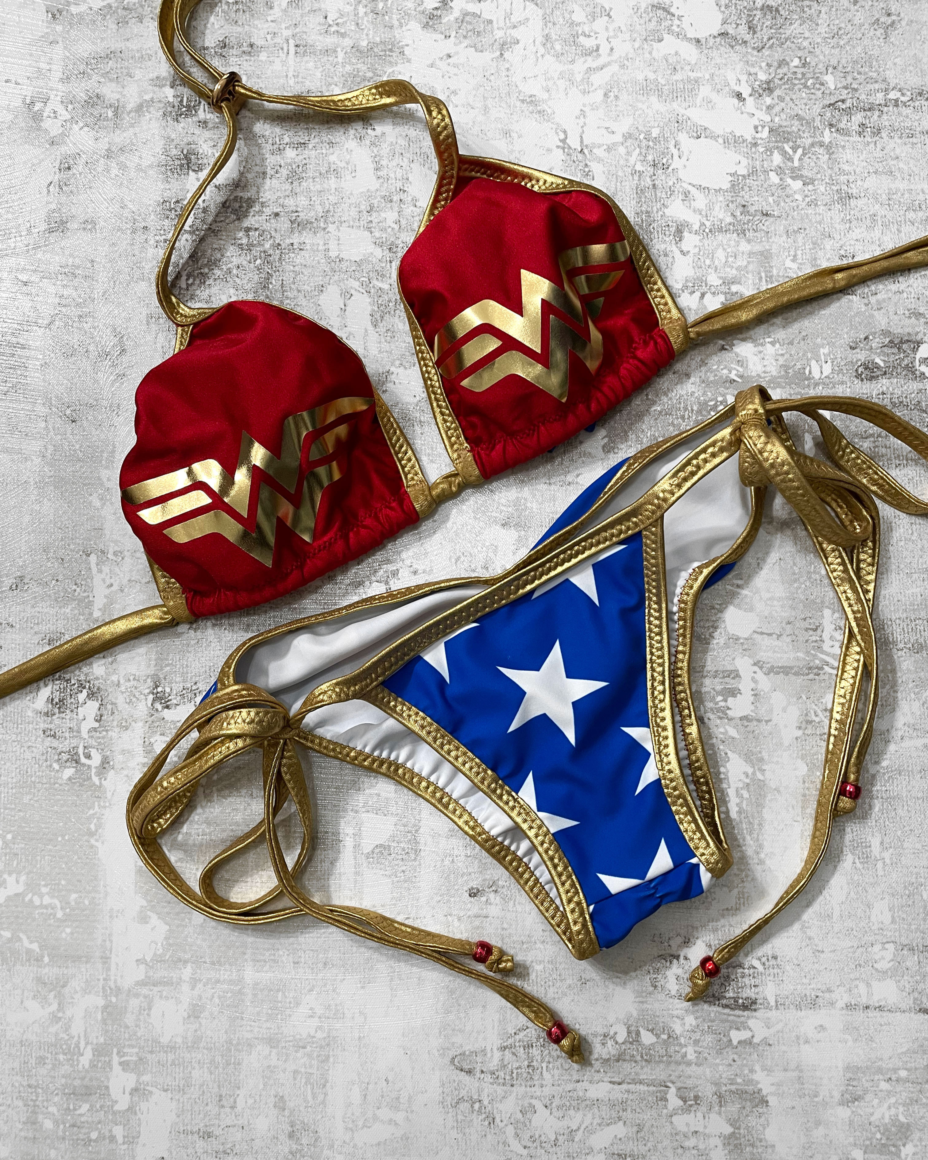 Wonder Woman Swim Bikini