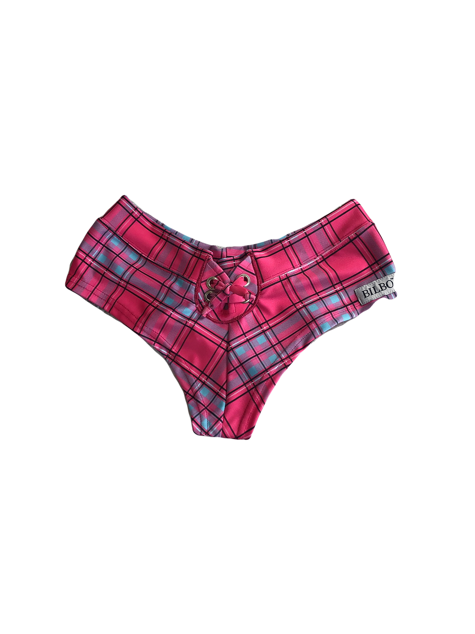 Scrunch Butt-Sport Model Tie Front Graphic