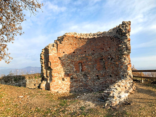 Resti dell'Abside della Pieve (chiesa) di San Lorezo dopo la ristrutturazione del 2024