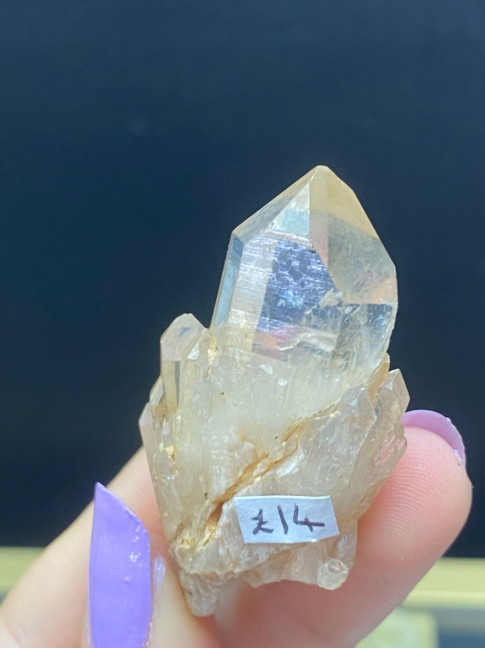 Thumbnail: Natural citrine kundalini formation from luena 