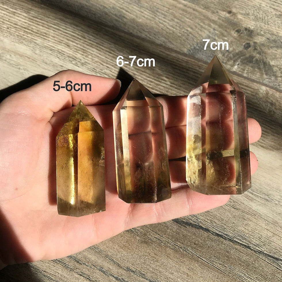 Thumbnail: Citrine Crystal Points