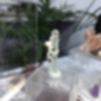 Thumbnail: Reserved Aquamarine High Grade Specimen with formations of calcite and tantalite