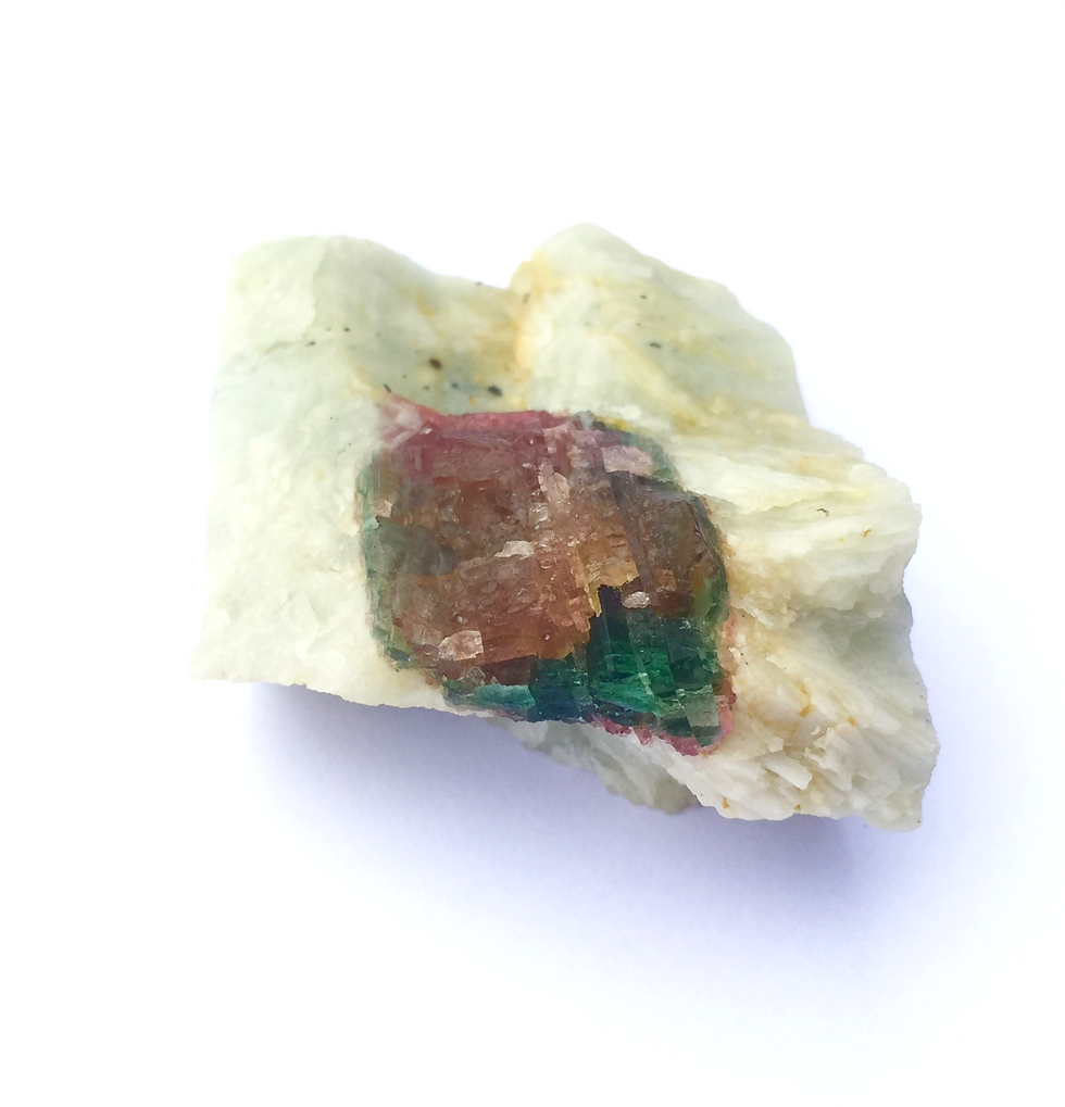 Thumbnail: Watermelon Tourmaline Natural Crystal