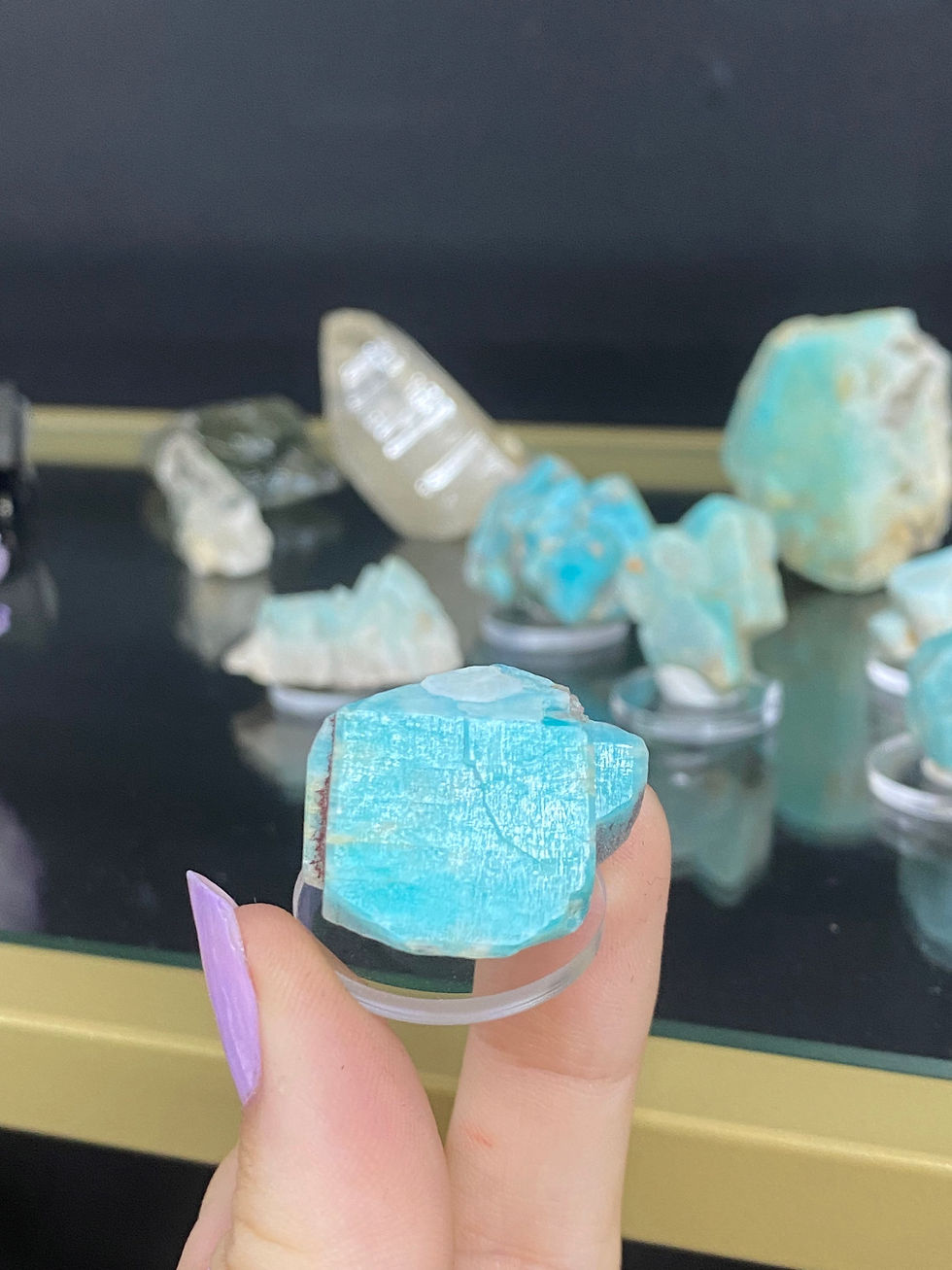 Thumbnail: Amazonite Crystal Formation from Colorado USA