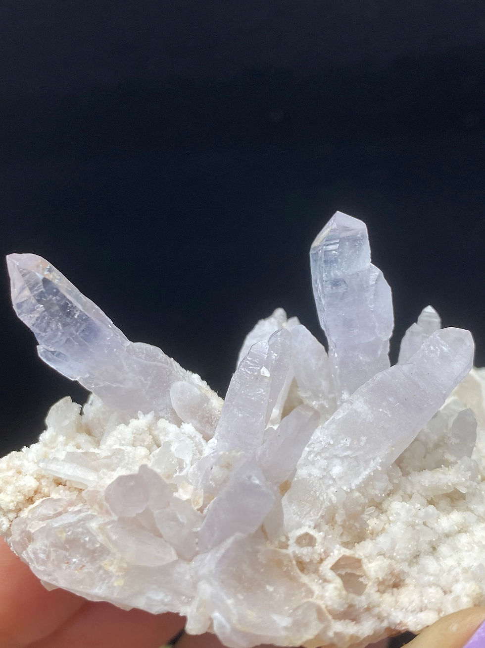 Thumbnail: Extra rare amethyst from USA wah wah mountains with high quality clear points