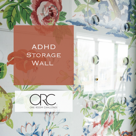 ADHD Storage Wall