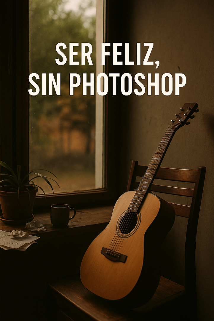 Ser feliz, sin photoshop.
