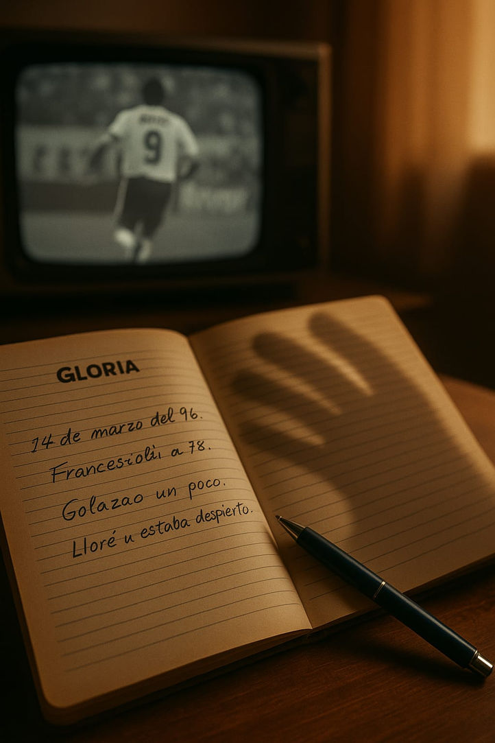 Mi viejo y su cuaderno Gloria