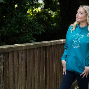 Tanya Louise modelling Loop The Loop Design