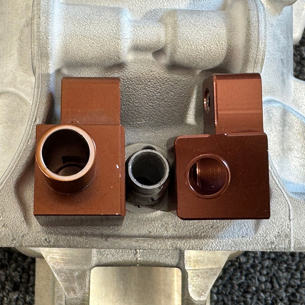 Thumbnail: Billet crankcase pressure sensor holder V2 for 23-26 TBI bikes