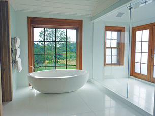 LC Privacy Glass in Bathroom Windows and Doors