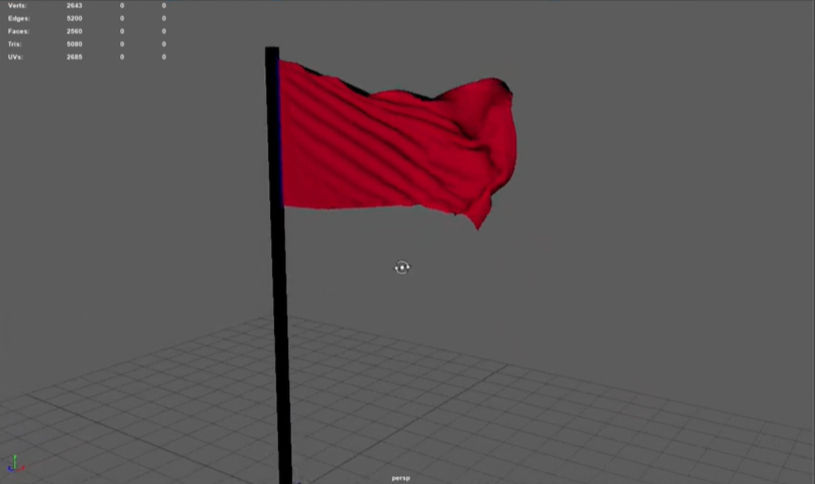 Waving Flag Animation Technique 
