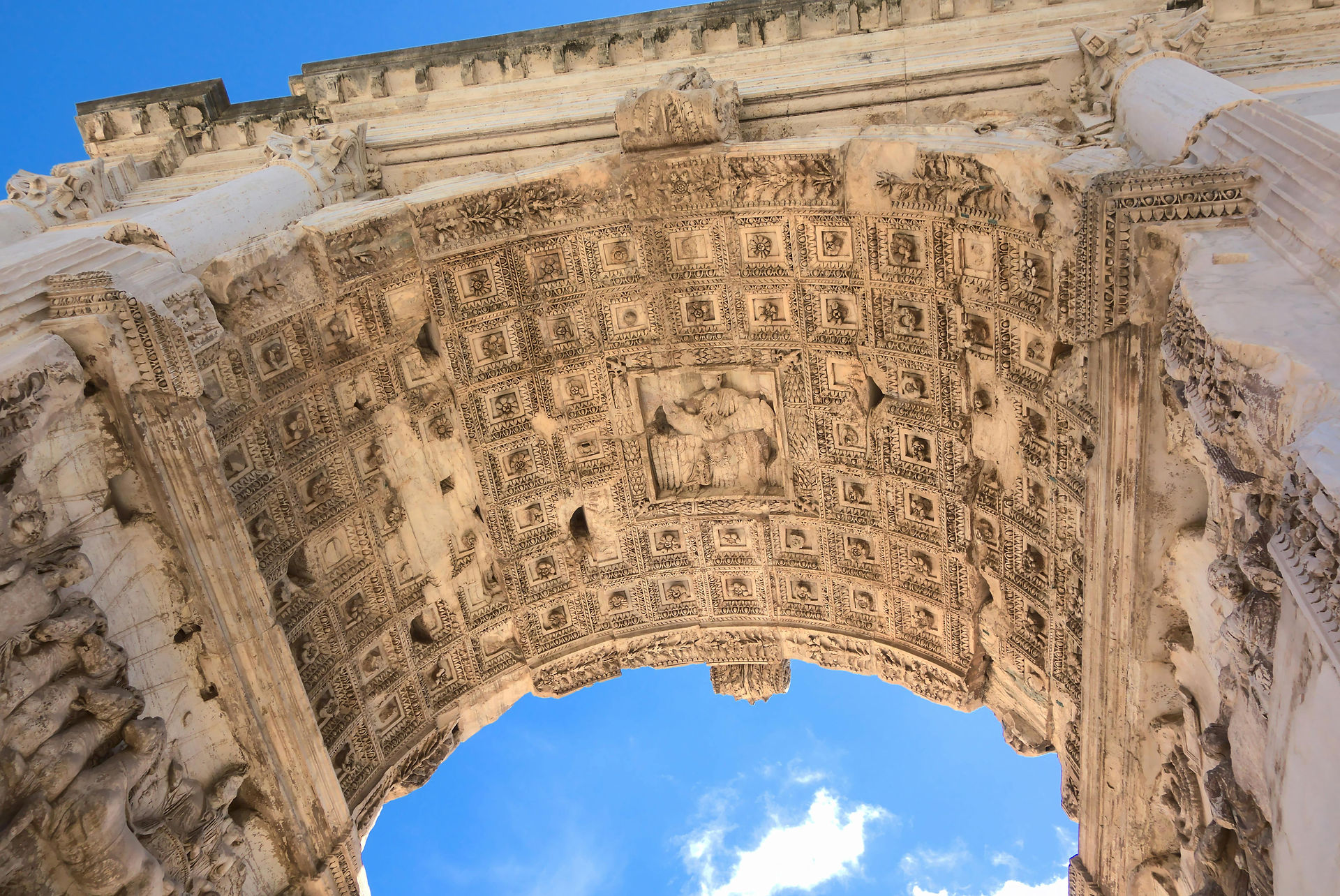 Example of Roman concrete durability