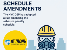 Asbestos Penalty Schedule Amendments