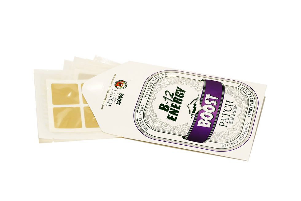 The Power of B-12 in a Transdermal Patch
