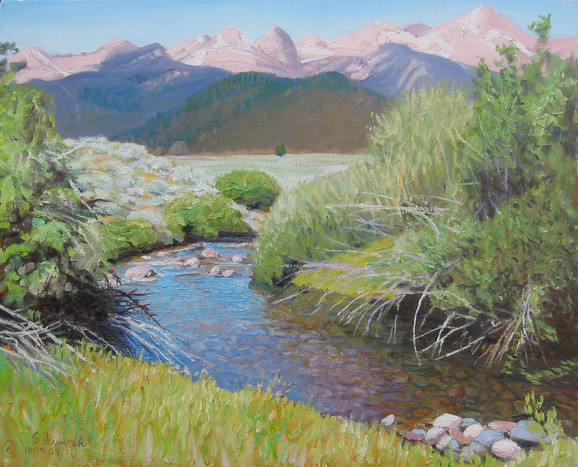 Sawtooth from 4th of July Creek