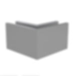 Wedge-Loc Duo Corner - Silver