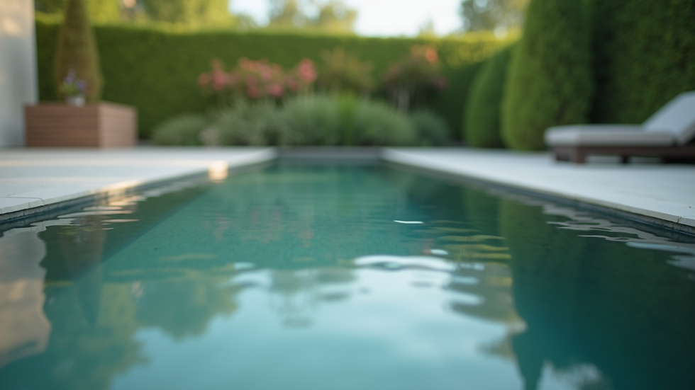 Close-up view of thick laminated glass panel for pond installation