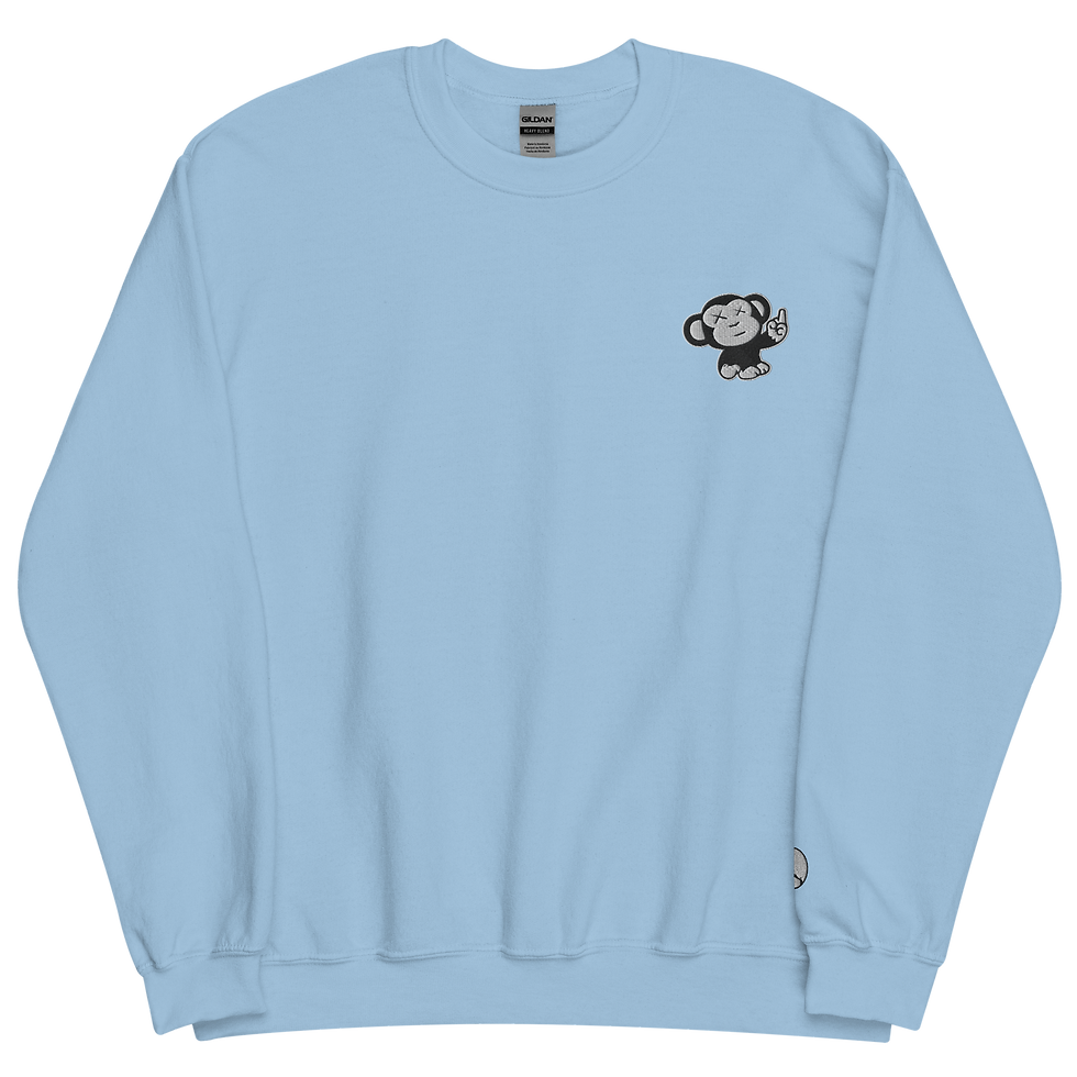 Thumbnail: LEVELS™ Cheeky Monkey Embroidered Sweatshirt