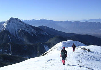 雪山トレッキング