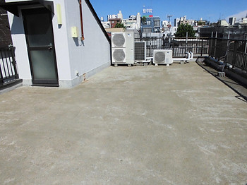 屋上防水工事before